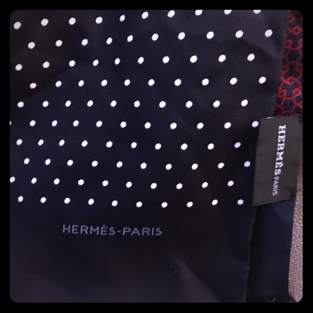 HERMES silk scarf
